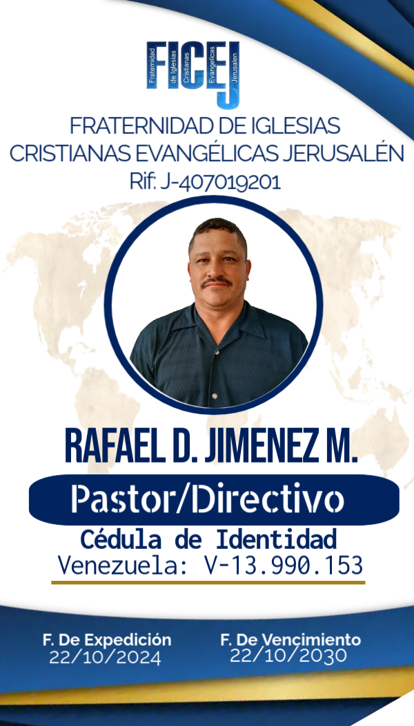 pastor danilo Jiménez